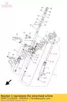 5RNF31020000, Yamaha, voorvork assy (l yamaha yn 50 2005 2006, Nieuw