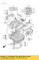 1110024B06, Suzuki, g?owica, cylinder suzuki ls 650 1986 1988 1989 1990 1991 1994 1996 1997 1998 1999 2000 2001, Nowy