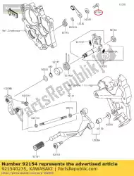 Here you can order the bolt,socket,6x16 er650c9f from Kawasaki, with part number 921540235: