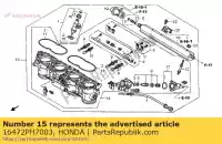 16472PH7003, Honda, bague d'étanchéité, injecteur (otsu honda cbr super blackbird xx vfr  fi rvf r cb x11 sf 50th rvf750r vfr800fi cbr1100xx cb1100sf 1100 800 750 , Nouveau