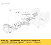 1A000770, Piaggio Group, cilindro - pistone - perno - assemblaggio parti-anelli piaggio vespa fly gts super liberty lt lx lxv primavera rp8m45410 rp8m82221, rp8m82413, rp8m82211, rp8m8243, zapma1401, rp8m8245, rp8m82121, rp8m82416, rp8m82413 rp8m82222, rp8m82210, rp8m82414, rp8m8242, rp8m8244, rp8m82415, rp8m8240 rp8m89200, rp8ma4200, Nuovo