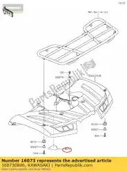 Aquí puede pedir aislante de Kawasaki , con el número de pieza 160730806: