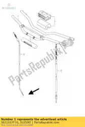 Qui puoi ordinare manubrio assy da Suzuki , con numero parte 5611037F10: