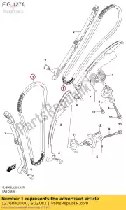 suzuki 1276040H00 catena comp., camme - Il fondo