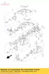 Ici, vous pouvez commander le couvercle, douille auprès de Yamaha , avec le numéro de pièce 37PH43971000: