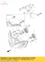 4SV843500000, Yamaha, presa cavo 2 yamaha fz xp xp500, 5gj1, 115gj-300e6 xp500, 5gj5, 1a5gj-300e6 xp500, 5gj9, 1b5gj-300e4 xp500, 5vu1, 1c5vu-300e2 yzf yzf r 500 600 800 1000 1996 1997 1998 2000 2001 2002 2003 2004 2005 2006 2007 2008 2009 2010 2011 2012 2013 2014 2015, Nuovo