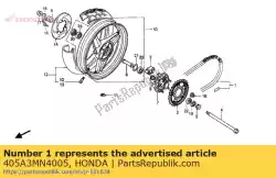 Aqui você pode pedir o transmissão por corrente em Honda , com o número da peça 405A3MN4005: