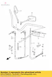 Here you can order the screw from Suzuki, with part number 0912706021: