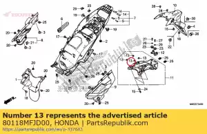 honda 80118MFJD00 no hay descripción disponible - Lado inferior