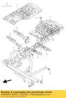 4399009F30019, Suzuki, presa, anteriore (nero suzuki lt a 500 2001, Nuovo