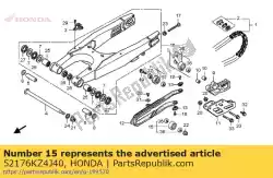 Tutaj możesz zamówić wa? Ek, ? A? Cuch dolny od Honda , z numerem części 52176KZ4J40: