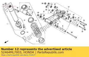 honda 52464ML7003 anel, rolha - Lado inferior