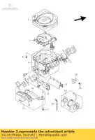 3415039G00, Suzuki, caso, superiore suzuki vz 800 2005 2006 2007 2008 2009, Nuovo