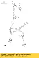 5948006G00, Suzuki, tubo flessibile, freno anteriore suzuki dl dl v-strom 650 1000 2002 2003 2004 2005 2006, Nuovo