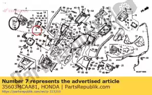 Honda 35603MCAA81 ?arówka komp. b (t3) (pcb) - Dół