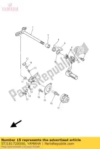 yamaha 5TJ181720000 guide, shift - La partie au fond