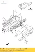 2745010G00, Suzuki, caixa, engrenagem final suzuki an burgman  a an650a executive an650aaz 650 , Novo