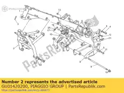 Here you can order the cradle from Piaggio Group, with part number GU01420200: