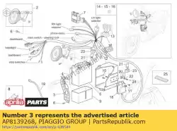 Here you can order the battery cover from Piaggio Group, with part number AP8139268: