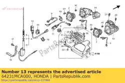 Ici, vous pouvez commander le box assy., r. Orateur auprès de Honda , avec le numéro de pièce 64231MCA000: