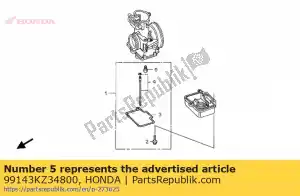 Honda 99143KZ34800 jato, principal # 480 - Lado inferior