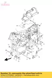 Aquí puede pedir quedarse 1 de Yamaha , con el número de pieza 5VN2137F0000: