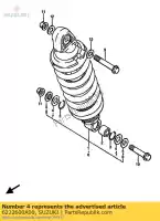 6222600A00, Suzuki, junta antipolvo suzuki gsx gsx r 750 1100 1985 1986 1987, Nuevo