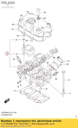 Qui puoi ordinare testata,cilindro da Suzuki , con numero parte 1110048H50: