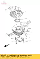 3R9111620000, Yamaha, Absorber 2 yamaha it ty yfs 200 250 1986 1988 2000 2001 2002 2003 2004 2005 2006 2007, Nieuw