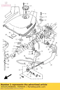 Yamaha 3VD24240B000 graphic set - Bottom side