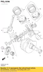 Qui puoi ordinare rondella da Suzuki , con numero parte 0916048004: