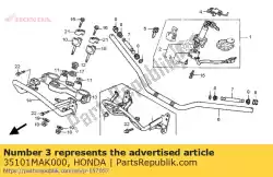 Tutaj możesz zamówić komp. Baz., kontakt od Honda , z numerem części 35101MAK000: