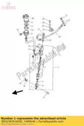 Qui puoi ordinare rr. Gruppo pompa freno. Da Yamaha , con numero parte 3BN2583V0000: