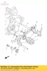 Qui puoi ordinare barra, guida forche cambio 1 da Yamaha , con numero parte 3XV185310000: