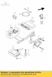 Tutaj możesz zamówić poduszka, ta paliwo od Suzuki , z numerem części 4454541F00: