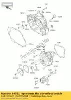 140310572, Kawasaki, générateur de couverture kawasaki d tracker 150 , Nouveau