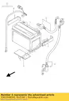 3381048E00, Suzuki, filo, motorino di avviamento suzuki vz marauder  vz800 800 , Nuovo