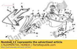 Tutaj możesz zamówić korek kpl., zbiornik paliwa od Honda , z numerem części 17620MEN730: