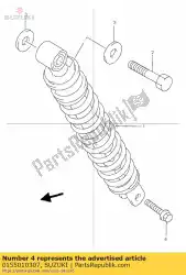 Ici, vous pouvez commander le boulon auprès de Suzuki , avec le numéro de pièce 0155010307: