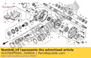 honda 41670HP5600 geen beschrijving beschikbaar op dit moment - Onderkant