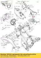 922100218, Kawasaki, nakr?tka 6mm kawasaki klx  c ninja sl z krt edition bx250 a l d abs b br250 f e klx110 250sl z250sl klx110l klx230r klx230 110 250 230 , Nowy