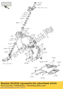 Kawasaki 921522168 col, 30x38x24 - La partie au fond