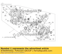 8786895002, Piaggio Group, centralna skrzynia korbowa cat2a aprilia dorsoduro shiver zd4sm000, zd4sma00, zd4smc00, zd4smc01 750 2008 2009 2010 2011 2012 2013 2016, Nowy