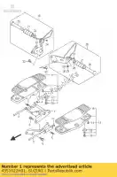 4351022H01, Suzuki, support, avant f suzuki vlr intruder c1800 r ru2 touring rt vlr1800r c1800r vlr1800 1800 , Nouveau