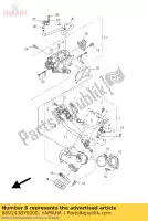 68V243870000, Yamaha, grampo yamaha xv xvs 950 1900 2009 2010 2011 2012, Novo