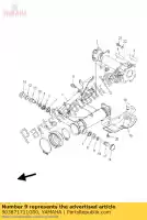 903871711G00, Yamaha, colarinho yamaha yfm 250 2001 2002 2003 2004 2005 2006 2007 2008, Novo