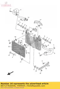 yamaha B67137820000 blijven - Onderkant