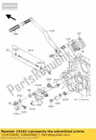 131610006, Kawasaki, eje de cambio de palanca kawasaki vn classic d a mean streak b tourer  vn1600 1600 , Nuevo