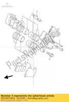 5910003840, Suzuki, juego de pistones (30) suzuki gsx inazuma  gsx1200 1200 , Nuevo