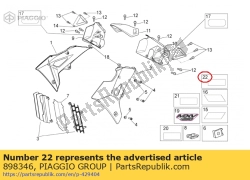 Aprilia 898346, Sticker links 